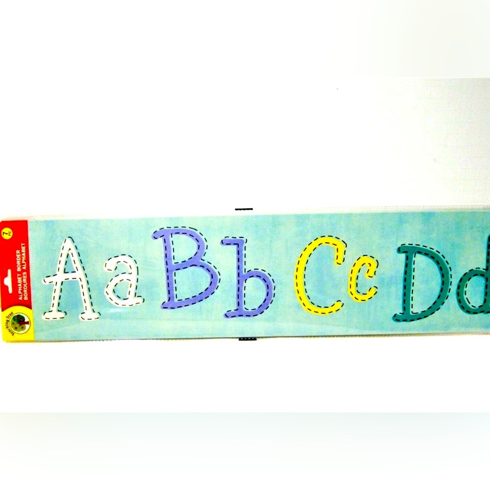 Alphabet A-Z  Wall Border Teaching School Classroom Kids Room or Nursery-Cutouts